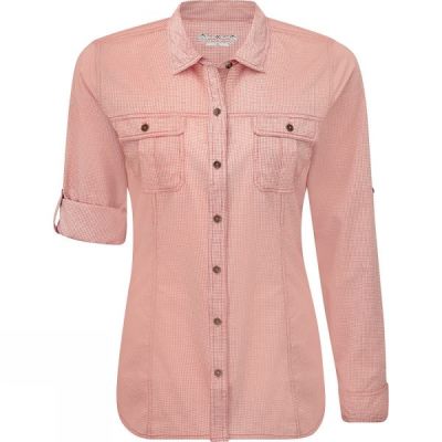 Camisa Royal Robbins Diablo Camp Mujer Coral - Chile XTC394260